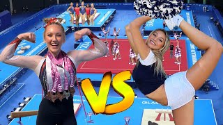 Gymnastics competition VS Cheer competition [upl. by Ellord181]