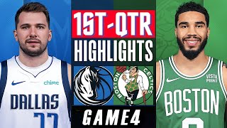 Dallas Mavericks vs Boston Celtics  Game 4 Highlights HD 1stQTR  June 14  2024 NBA Finals [upl. by Riobard]