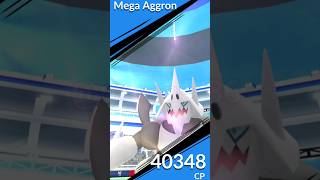 This Mega is back  Mega Aggron raid pokemon go anime 1k [upl. by Rochus]