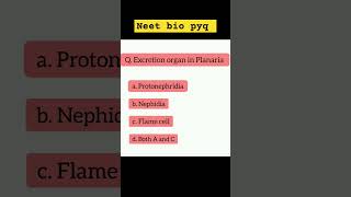 Neet bio pyq biologygk gk education neetbiologyquiz gapideas neetmotivation [upl. by Nikolaus]