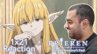 Frieren Beyond Journeys End 1x21 The World of Magic  Reaction [upl. by Soinski]