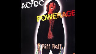 ACDC  RIFF RAFF Guitar Backing Track with Original Vocals [upl. by Akenet]