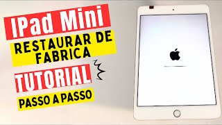 Como RESTAURAR de FÁBRICA iPad Mini apple ipadmini [upl. by Riatsila]