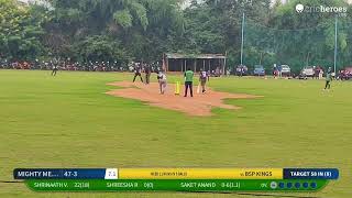 Live Cricket Match  BSP KINGS vs MIGHTY MECH VISTEON  19Oct24 0840 AM 8 overs  Visteon Premie [upl. by Anairam996]