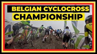 BELGIAN CHAMPIONSHIP CYCLOCROSS  MEULEBEKE  U17 GoPro FOOTAGE [upl. by Enitsyrk]