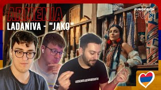 Eurovisionfun Reacts To Armenia Eurovision 2024 Entry Jako  Eurovisionfun [upl. by Lutim]