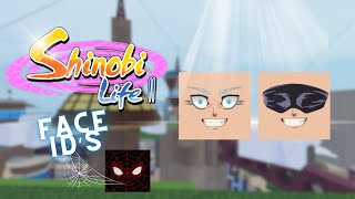 Shindo life Face Ids [upl. by Noryahs691]