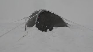 Camping in a Scottish winter up Lochnagar in the Nortent Vern 1 [upl. by Jaddo]