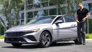 Hyundai Elantra 2024  A MidCycle Refresh For America With New Design And Tech [upl. by Fran]