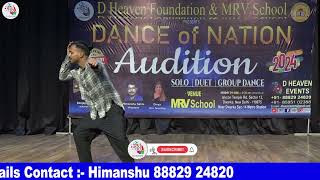 Jab Se Tere Naina Saawariya  Ranbir Kapoor  Sonam Kapoor  Shaan  Sameer DANCE of NATION Audition [upl. by Emyaj]