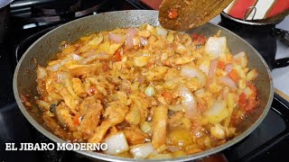 HACIENDO UNA DE LAS RECETAS DE BACALAO MAS UTILIZADAS EN PUERTO RICO BACALAO GUISADO [upl. by Amelina]