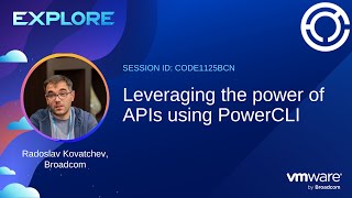 CODE1125BCN  Leveraging the power of APIs using PowerCLI [upl. by Glassco212]