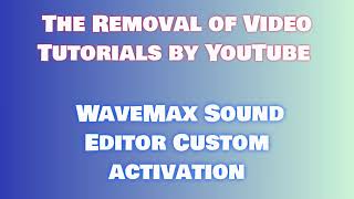 How to Install and Download amp WaveMax Sound Editor 2024 amp StepbyStep Tutorial WaveMax Sound [upl. by Pitchford]