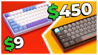 9 Budget Keyboard vs 450 Custom Keyboard Which is Better [upl. by Bruell]