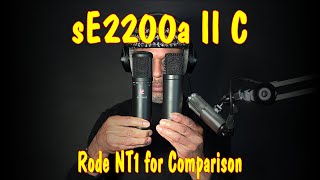 sE2200a II C Studio Condenser Microphone [upl. by Llehsram]