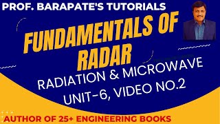 FUNDAMENTALS OF RADAR [upl. by Nosidam]