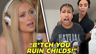 Paris Hilton Sparks Controversy with Comments on Kim Kardashian as a Devil Mother [upl. by Havstad26]