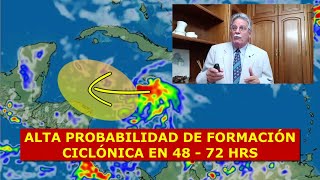 ALTA PROBABILIDAD DE FORMACIÓN CICLÓNICA EN EL CARIBE OCCIDENTAL MAR 12 NOV 24 [upl. by Asli]