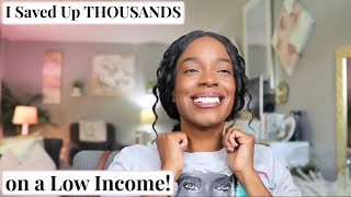 How I Saved Over 15000 on a Low Income  Money Saving Tips for Beginners [upl. by Cassaundra]