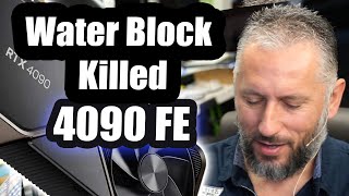 4090 FE Not Detected After Installing Water Block – Can It Be Fixed [upl. by Alyam]