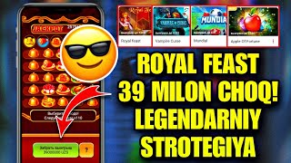 39 MILON CHOQ  ROYAL FEAST APPLE OF FORTUNE LEGENDARNIY STROTEGIYA vertualbola [upl. by Ogawa952]