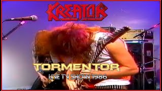 Kreator – Tormentor Live at Heavy Metal Battle TV Show 1986  4K Remastered [upl. by Elak491]