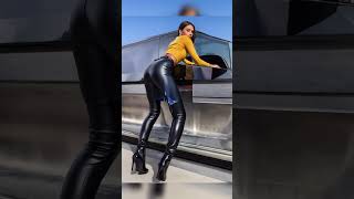 Most Demanding fauxamplatex leather leggings pants outfits ideas for womens  Skin leggings [upl. by Heiney]