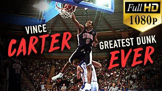 Vince Carter Olympic Dunk BEST QUALITY 1080pᴴᴰ All Angles 2000 Olympics Jumps Over Frederic Weis [upl. by Pieter514]