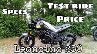 BENELLI LEONCINO 250cc  FULL REVIEW TAGALOG [upl. by Eliades]