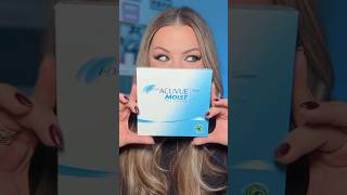 BEAUTY MUSTHAVES 1DAY ACUVUE ® MOIST CONTACTS sponsored acuvue contacts [upl. by Notneiuq670]