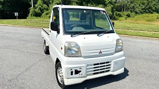 1999 MITSUBISHI MINICAB GDU62T  4WD  KEI TRUCK  JDM  ENGINE [upl. by Adnerak88]