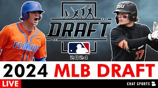 MLB Draft 2024 LIVE  Round 1 [upl. by Anib]