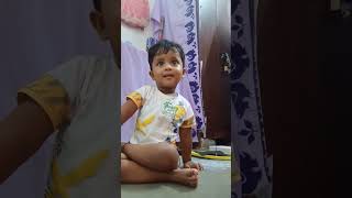 Thakurer sath ektu golpo hoche pukurcutebaby cutebaby [upl. by Llehcor]