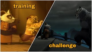 Tai Lung and Master Shifu Training amp Challenge meme template [upl. by Adamsun]