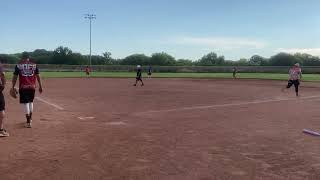 Lead off double nice cut shot line drive to the fence cutit fafo softball [upl. by Walsh]