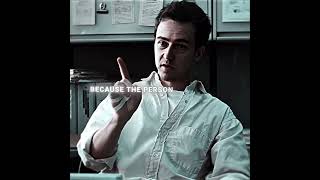 The first rule of fight club quotfight clubquot Edit  fightclub edit tylerdurden youtubeediting [upl. by Airenahs510]