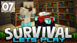 TIME TO ENCHANT  Survival Lets Play Ep 07  Minecraft 12 PE W10 XB1 [upl. by Aihsekel]