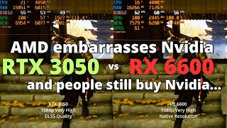 Best GPU under 200 in 2024 RTX 3050 vs RX 6600 The Ultimate Comparison [upl. by Ahsenauj56]