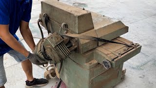 Efficiently Restore Hitachi Woodworking Machine With Broken Gearbox With Excellent Results [upl. by Drannel]