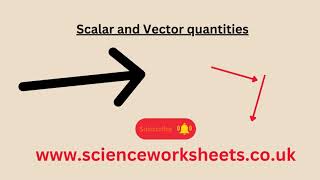 Scalar and Vector quantities revision video for AQA GCSE Physics and GCSE Combined Science [upl. by Dnalsor]