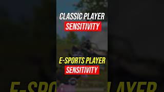 ESPORTS Player VS CLASSIC Player Sensitivity  Best Zero Recoil Sensitivity for BGMI [upl. by Erasmo]