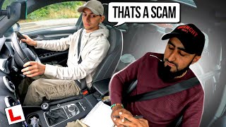 Learner Driver Claims He Was Scammed On this Driving Test [upl. by Guinna]