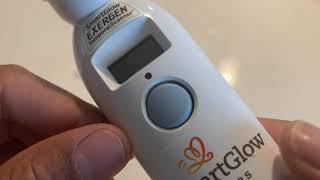 Exergen Smart Glow Thermometer  Instructions [upl. by Agem960]