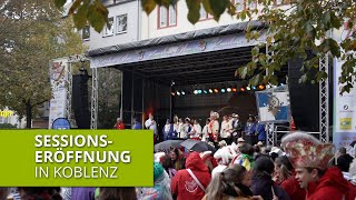 Sessionseröffnung auf dem Münzplatz in Koblenz [upl. by Ysabel892]