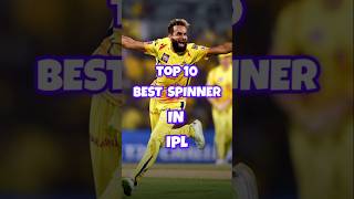 Top 10😎 Best spinner in ipl 🔥shorts trending ipl [upl. by Culosio868]