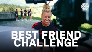 Best Friend Challenge  FC Bayern Frauen [upl. by Ghiselin]