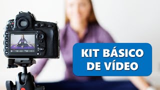 Kit Básico Para Gravar Vídeos com Qualidade [upl. by Lyrem]