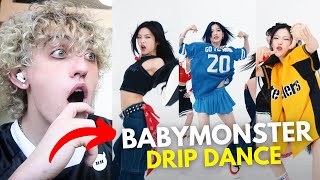 BABYMONSTER  ‘DRIP’ PERFORMANCE VIDEO  REACTION [upl. by Osana86]