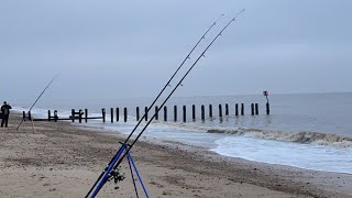 Suffolk Beach Fishing Corton [upl. by Aivul]