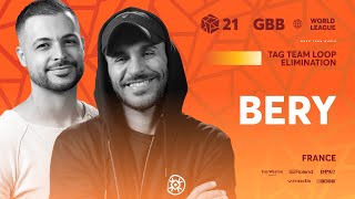 Bery 🇫🇷  GRAND BEATBOX BATTLE 2021 WORLD LEAGUE  Tag Team Loopstation Elimination [upl. by Bergstrom]